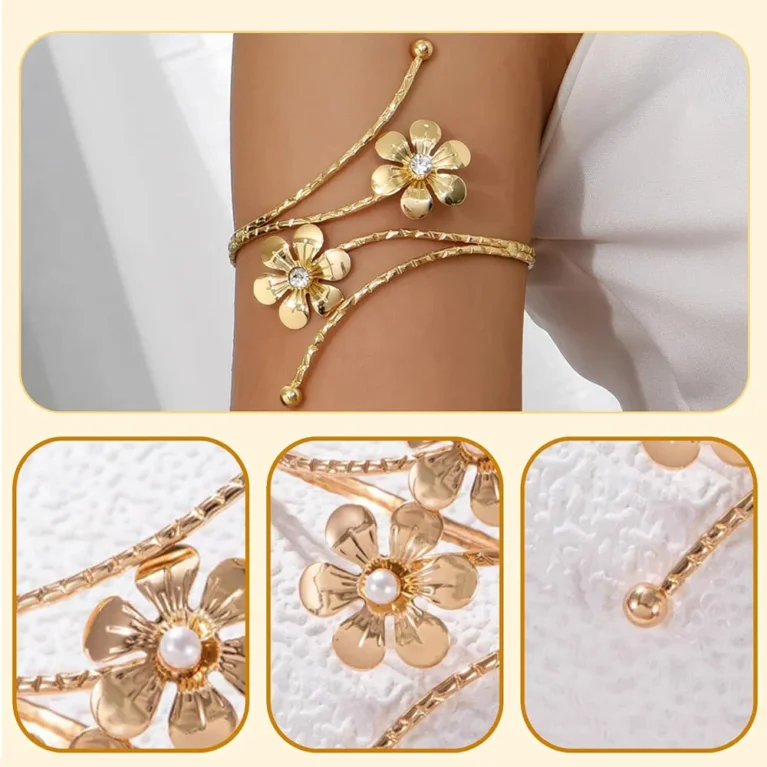 Βραχιόλι Μπράτσου κ Καρπού από κράμα Χαλκού